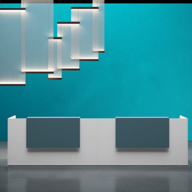 CLR4 bancone COLOR prof. 80 doppia postazione - immagine 2