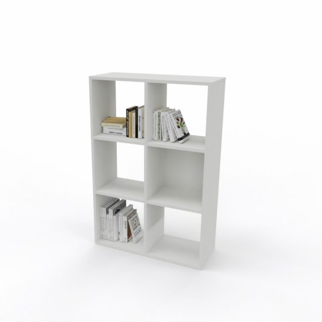 KM6005 libreria MILTON 6 vani