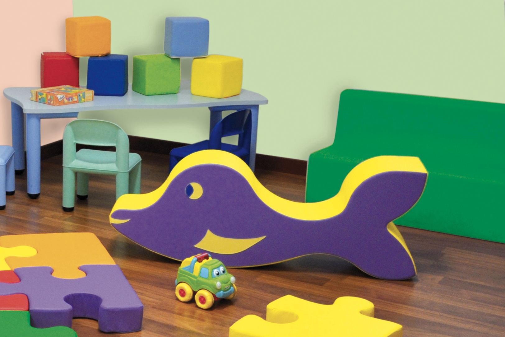 Kindergarten Motory rocking toys