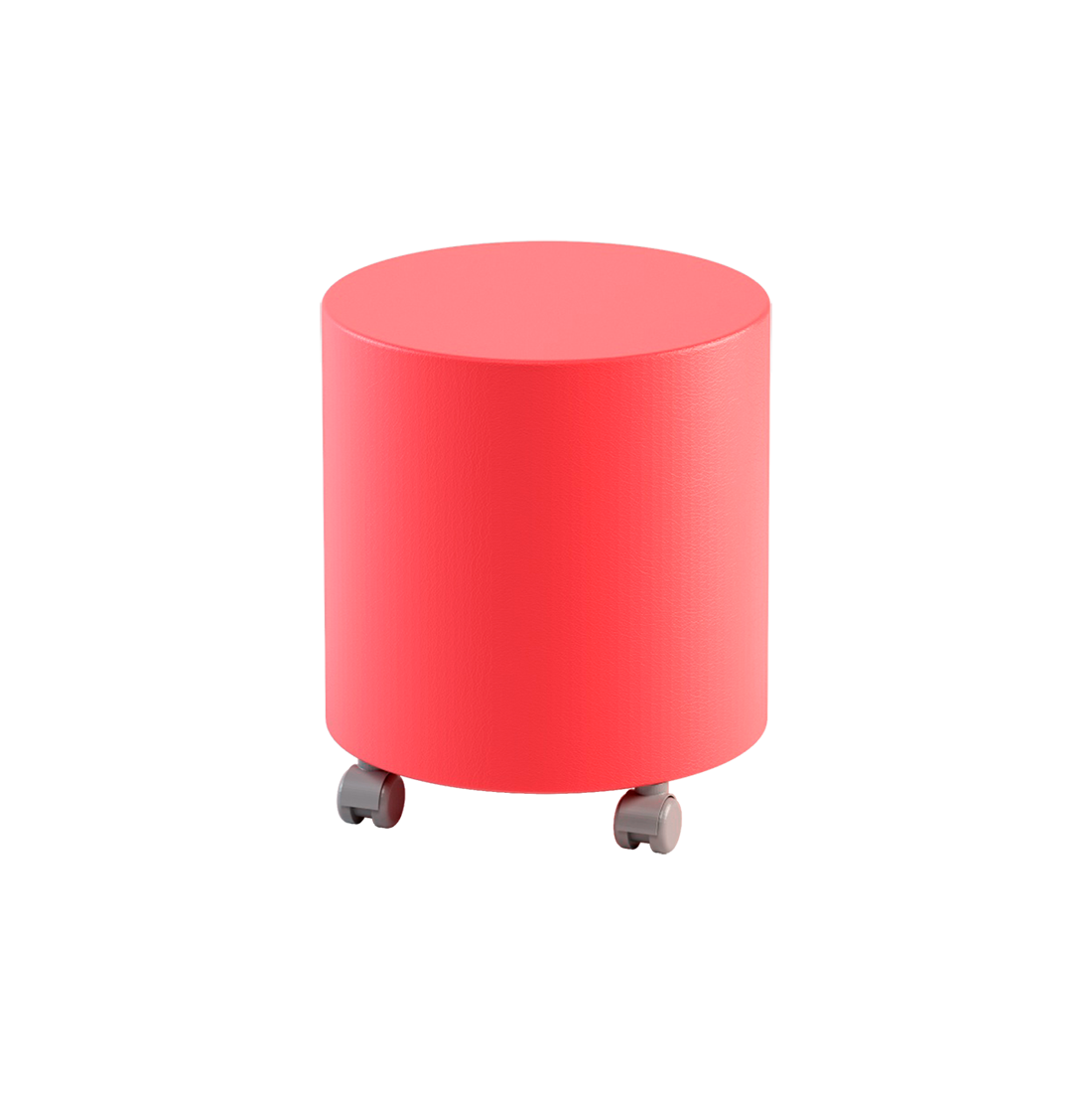 Pouf tondo su ruote - PSTD40SPNIW