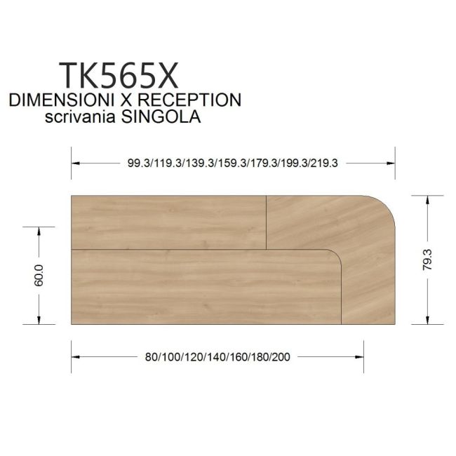 TK565X reception TEKO prof. 79,3 - immagine 2