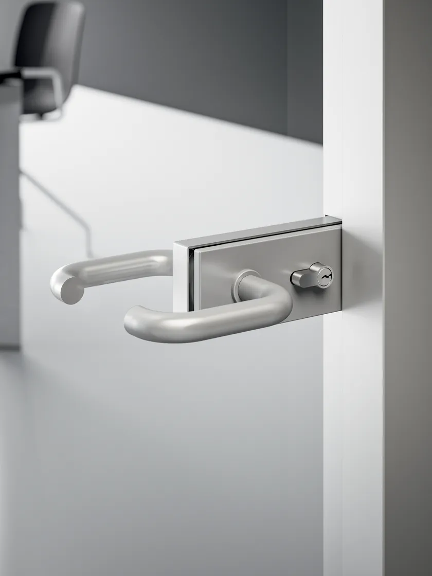 DVO PARTITION WALL Parete mobile verticale in lamiera e vetro - immagine 5