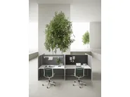 DVO SHELL Parete mobile insonorizzata in feltro per ufficio - immagine 16