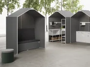 DVO SHELL Cabina telefonica modulare in feltro - immagine 2