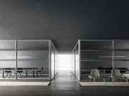 DVO PARTITION WALL Parete mobile verticale in lamiera e vetro - immagine 4