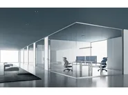 DVO SINGLE GLASS Parete mobile verticale in alluminio e vetro - immagine 5