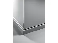 DVO SINGLE GLASS Parete mobile verticale in alluminio e vetro - immagine 8