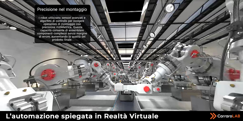L’AUTOMAZIONE SPIEGATA IN REALTÀ VIRTUALE