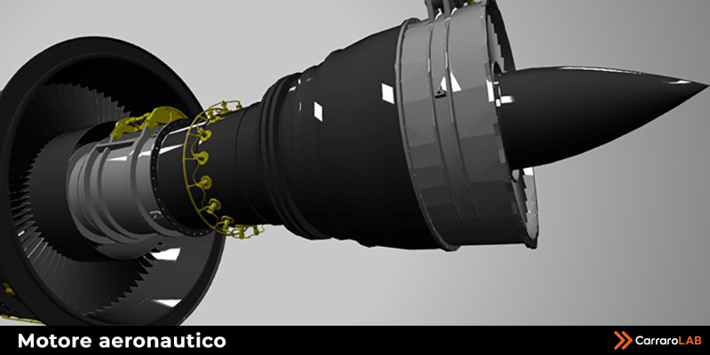 MOTORE AERONAUTICO 3D