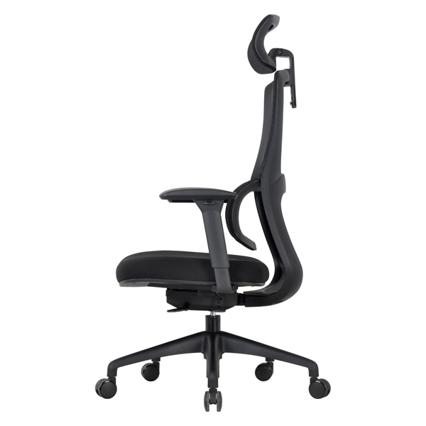 Poltrona semidirezionale Balance - in rete - Nero - Unisit - immagine 3