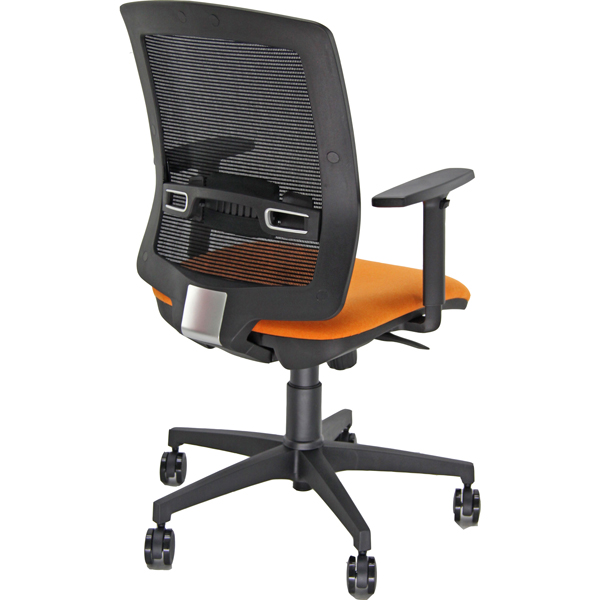 Poltrona semidirezionale Molly MLA - con braccioli regolabili - rosso - Unisit - immagine 3