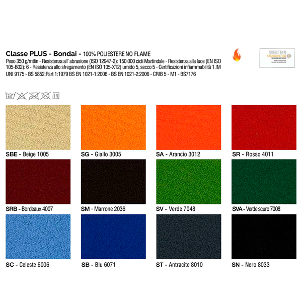 Poltrona semidirezionale Vertigo VRAPG - con braccioli regolabili e poggiatesta - nero/blu - Unisit - immagine 2