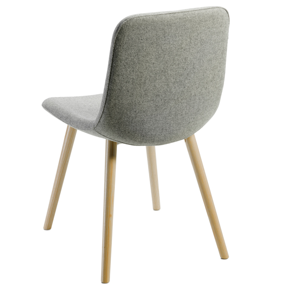 Poltroncina attesa Norma NO4LV - grigio chiaro - Unisit - immagine 3