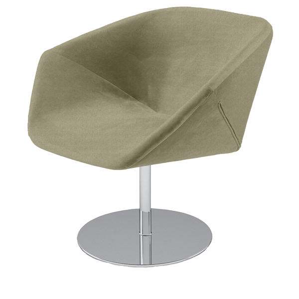 Poltroncina girevole Sit Up SUGC - beige - Unisit - immagine 3
